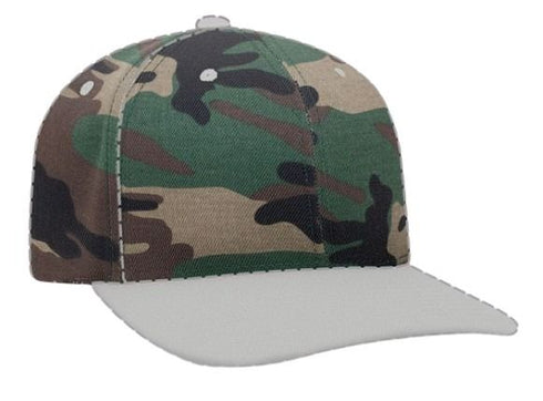 Pacific Headwear Custom USA Pro-Wool Flexfit® Cap (901F), Color 'Army'